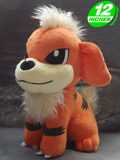 life size growlithe plush