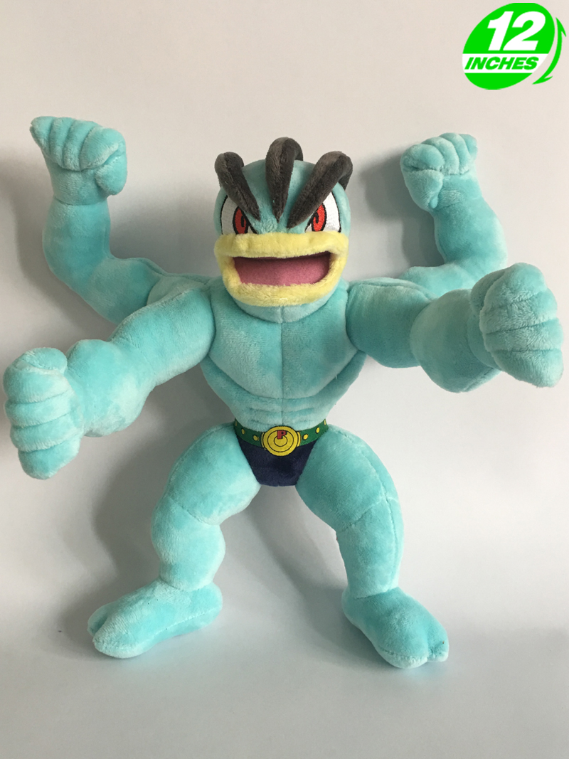 BIG CM Inches Pokemon Machamp Plush Stuffed Doll Soft PNPL