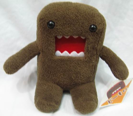 yellow domo plush