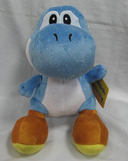 yoshi blue plush