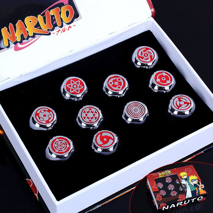 naruto silver ring