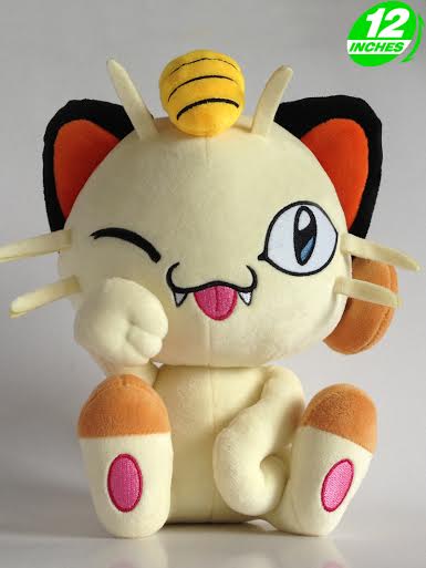 pokemon alolan meowth plush