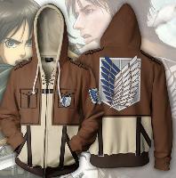 Attack On Titan Hoodies Cosplay Costume - ATCS0806