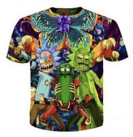 Rick and Morty T-shirt 3D Print Costume  - RATS9015