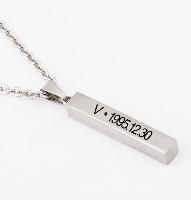 K-Pop BTS Necklace Titanium Steel Necklace - BTNL0802