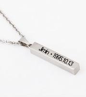 K-Pop BTS Necklace Titanium Steel Necklace - BTNL0803