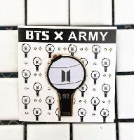 K-Pop BTS X ARMY Alloy Brooch Paint Metal Badges - BTPN0002