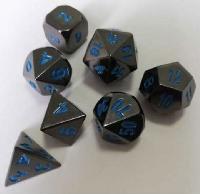 New Zinc Alloy Multi-faceted 7-piece Dice Set - DIFG8931