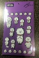 K-Pop BTS Bubble Stickers - BTST0670