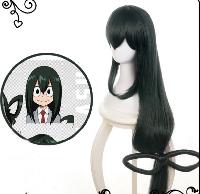 My Hero Academia Asui Tsuyu Wig Cosplay - MHWI0980