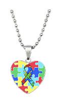 Autism Love Necklaces - AUNL1003