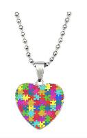 Autism Love Necklaces - AUNL1005