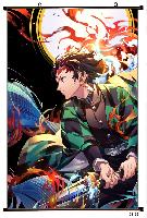 Demon Slayer kimetsu no yaiba Wallscroll - DSWS8302