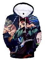 Demon Slayer Kimetsu no Yaiba Hoodies Cosplay - DSCS1009