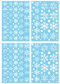 Christmas Snowflake Window Stickers Glass Stickers - CHST1303