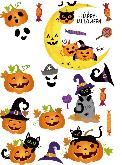 Halloween Window Stickers Door Stickers Decoration - HWST1200