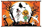 Halloween Wallscroll - TNWS2218