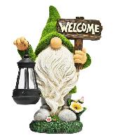 Solar Fairy Statues Garden Dwarf Lawn Decorations - ANFG1006