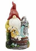 Solar Fairy Statues Garden Dwarf Lawn Decorations - ANFG1009