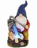 Solar Fairy Statues Garden Dwarf Lawn Decorations - ANFG1010