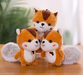 Squirrel Plush Knapsack Keypendant - ANKY0048