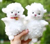 Sheep Plush Keychains - ANPL1000