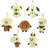 J-POP BTS Plush Cute Keychains - BTKY1223