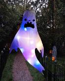 Halloween LED Light Windpipe Ghost - HALG6000