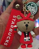 Starbucks Bear Keychains - SBKY9000