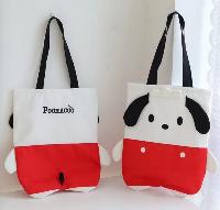 Cartoon Canvas Shoulder Bag Shopping Tote - DGBG0701