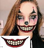 Halloween Prank Makeup Tattoo Stickers - HAMT0802