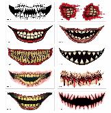 Halloween Prank Makeup Tattoo Stickers - HAMT0807