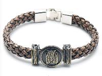 Attack On Titan Woven Leather Buckle Wristbands - ATWB1111