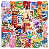 Snacks Stickers - SNST6000